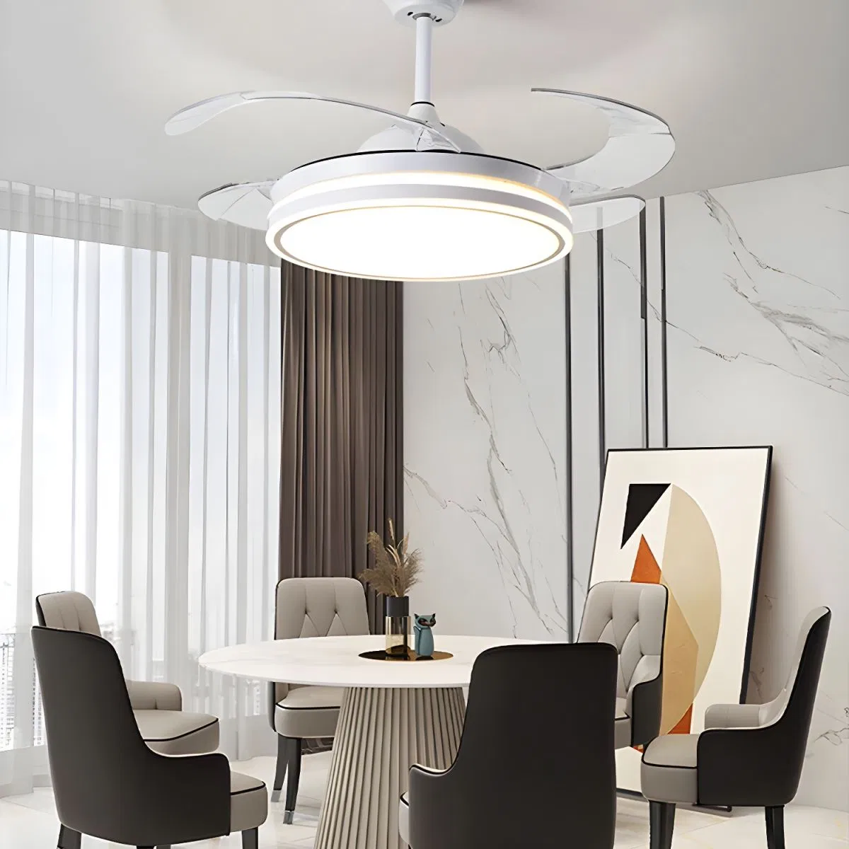 42inch Light Ceiling Fan Lamp Ceiling Fan with LED Light Fan