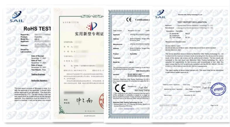 Product Certifications
