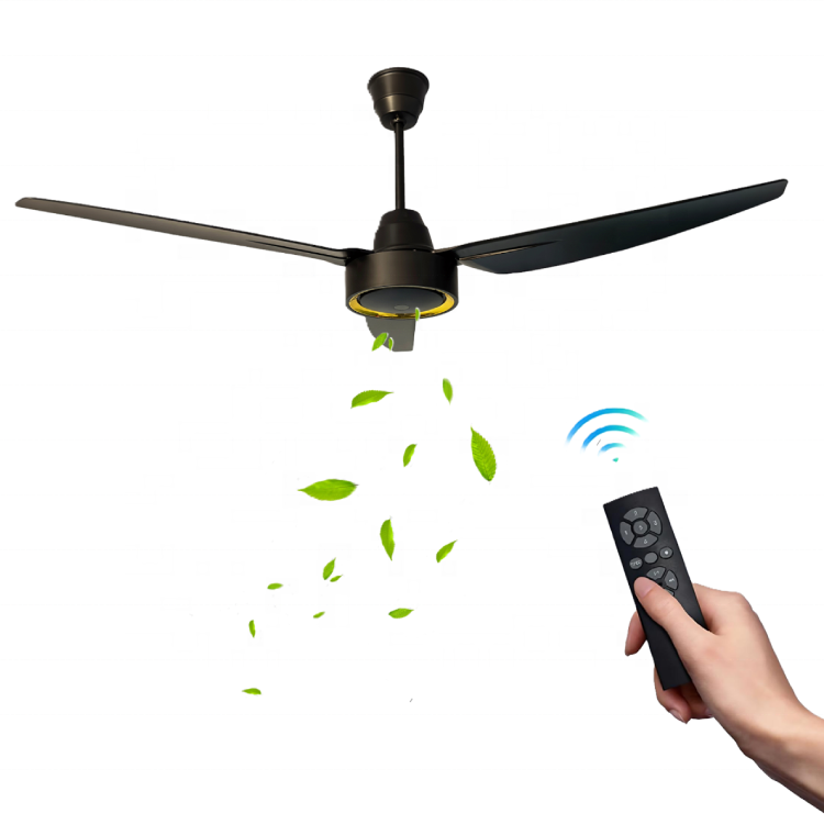 Wholesale 56 Inch 3-Blades BLDC Pure Copper Ceiling Fan Ultra-Quiet Reversible 9 Speed Cooling Fan with Remote Control
