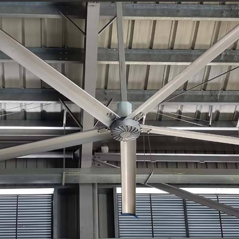 (24FT/20FT/18FT/14FT) 4200mm Hvls Giant Industrial Ceiling Fan-Electric Metal Outdoor Ventilation Fan
