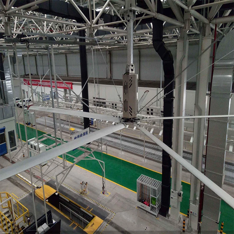 Shuotian Energy Efficient Hvls Ceiling Fans for Industry
