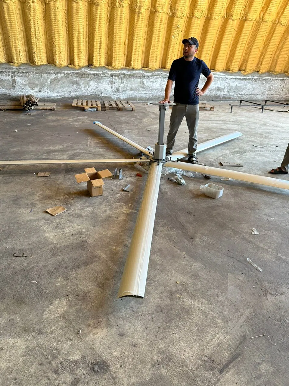 Hvls Ceiling Fan Workshop Application