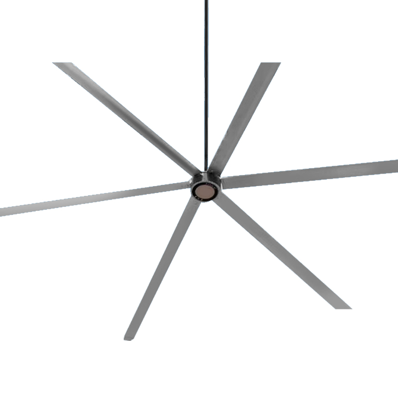 24FT 7.3m Direct Drive Hvls Industrial Ceiling Fan High Airflow Energy Efficient for Warehouse Factory Agricultural Farm Ventilation Wholesale Custom OEM