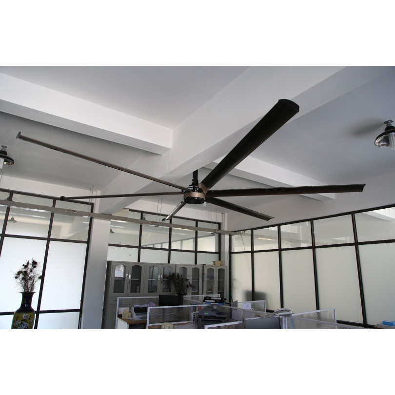 Long Life Powerful LED Cooling Industrial Ceiling Fan for Factory
