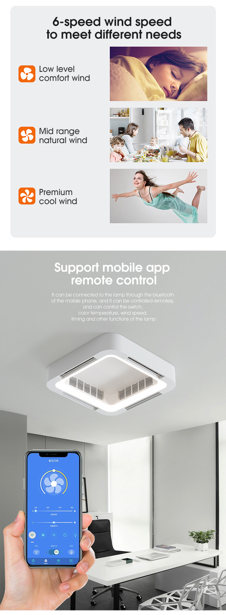Bladeless Ceiling Fan Details 4