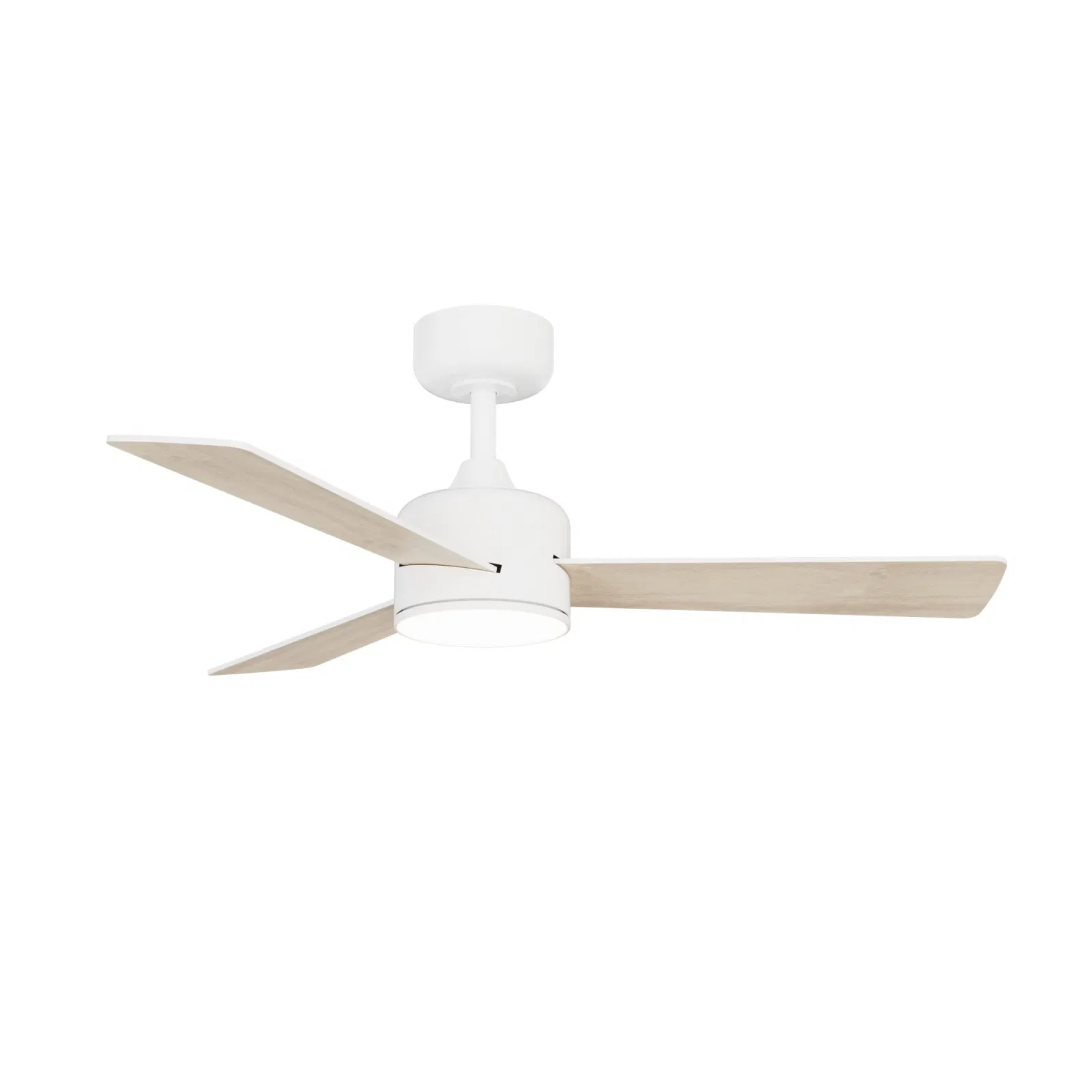 Smart Control Fan Light Plywood Blade Low Profile Remote Control Ceiling Fan with Lighting