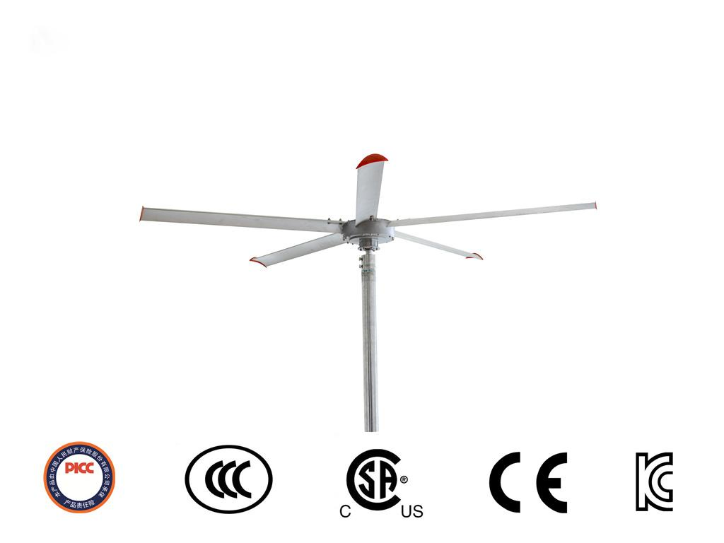 Large Ceiling Fan with Large Air Volume and Low Noise Suitable for Outdoor Place