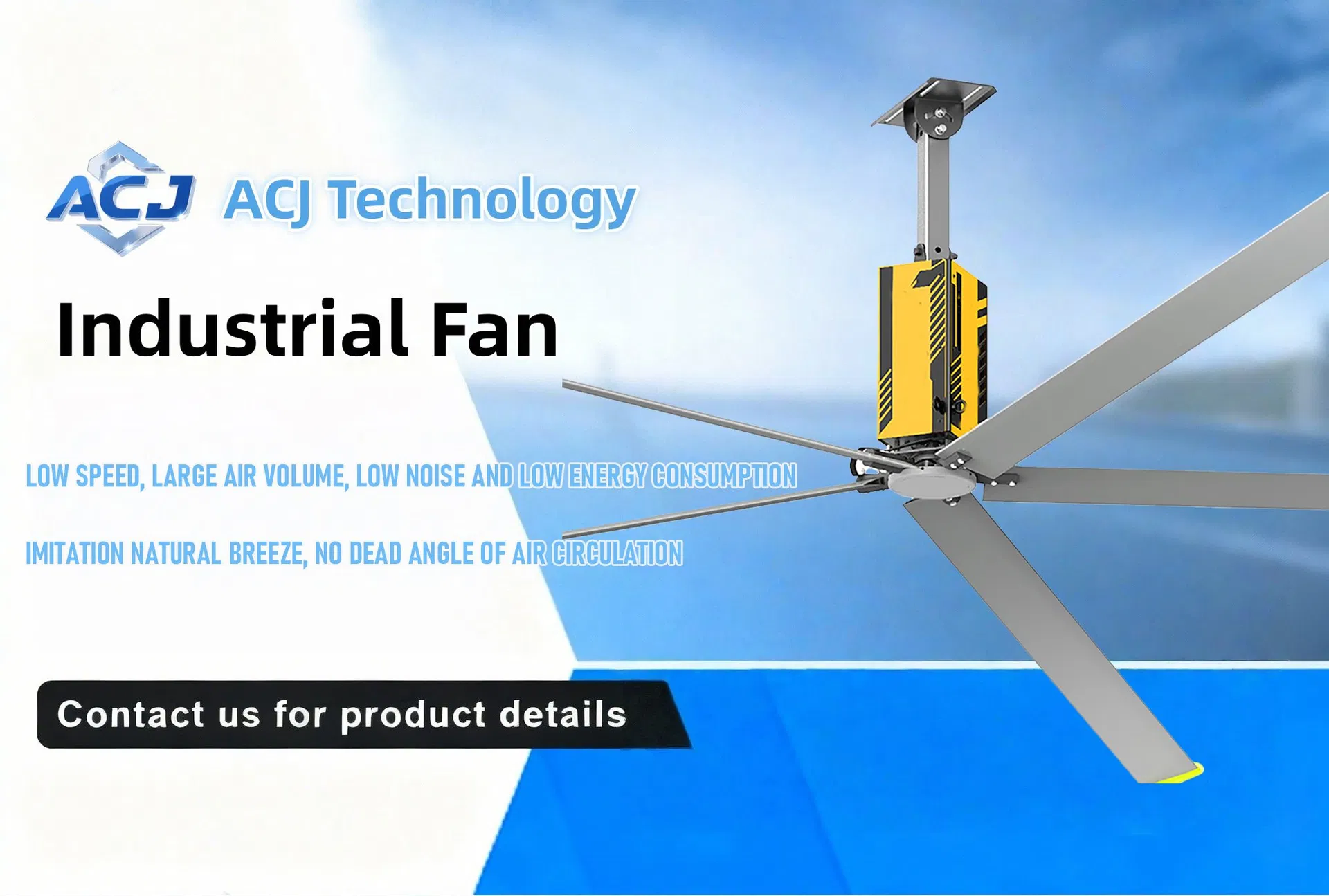 Industrial Hvls Fan Detail 1