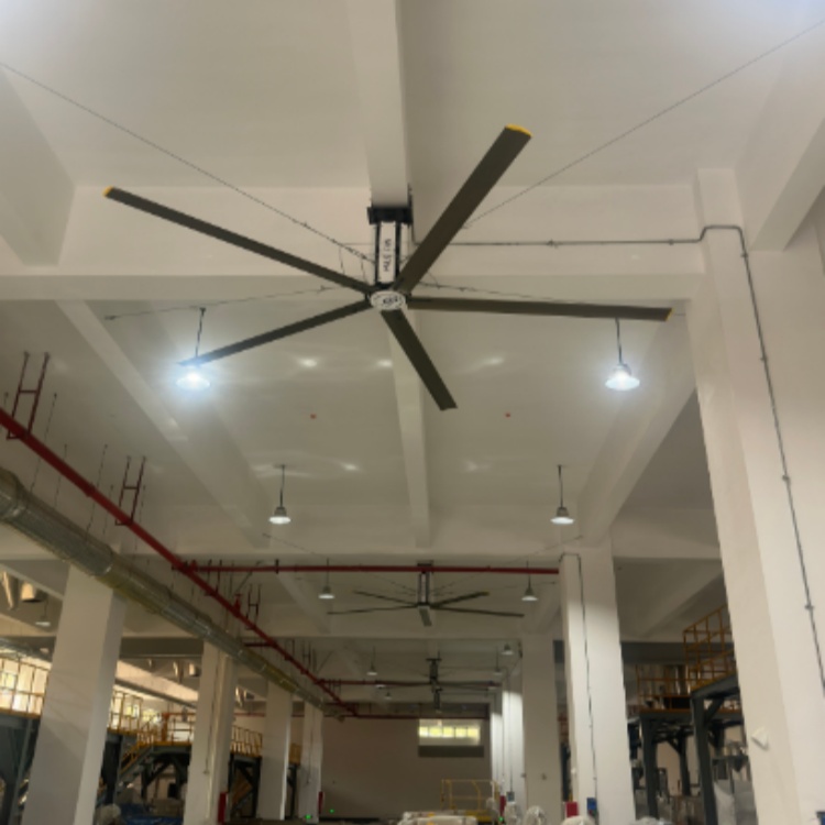 Aluminum Blade Energy Saving AC Motor Air Cooler Giant Ceiling Fan Industrial Ceiling Fan 6.1m