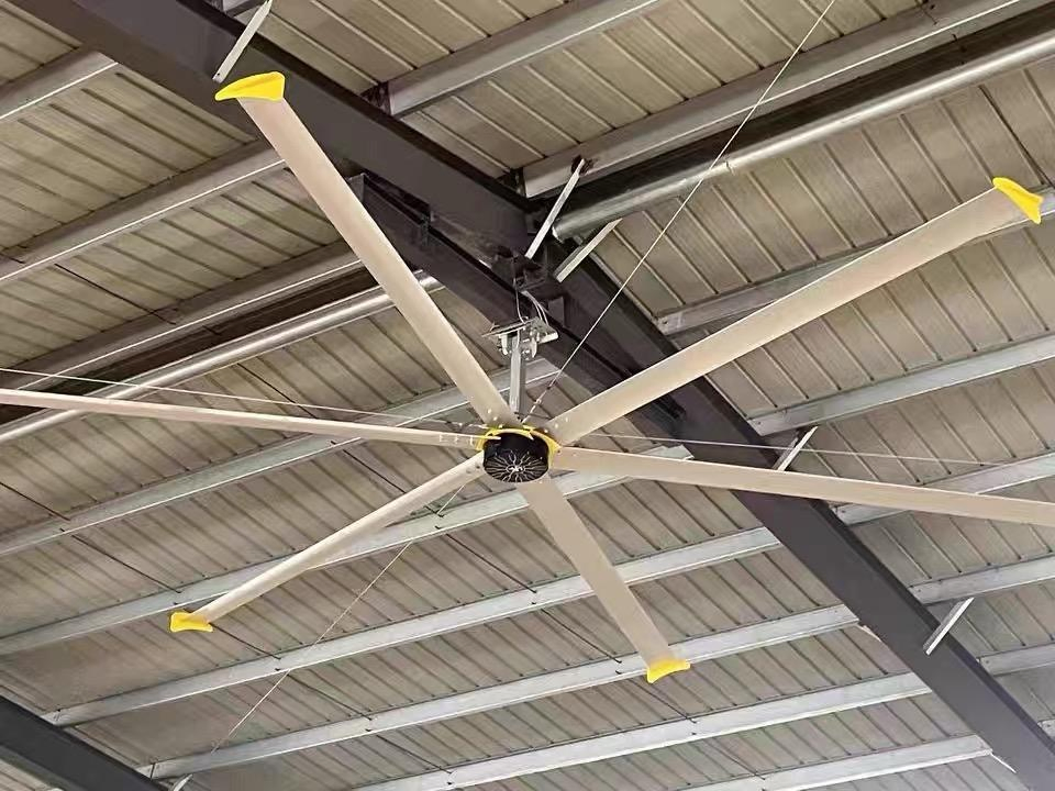 (24FT/20FT/18FT/14FT) 4200mm Hvls Giant Industrial Ceiling Fan-Electric Metal Outdoor Ventilation Fan