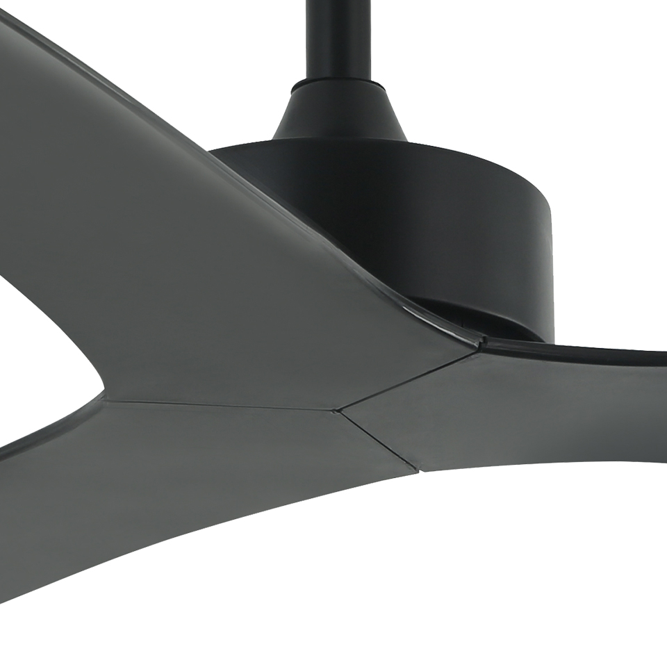 #2939 Factory Direct Modern Style 52-Inch 3 Abs Blades Silent Ceiling Fan DC Motor With Remote Control Living Room Bedroom Use