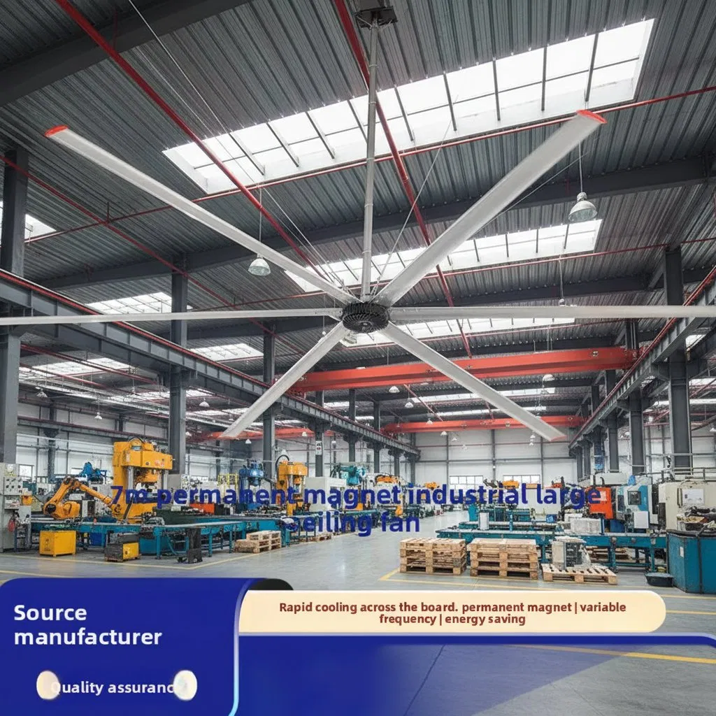 Energy Efficiency Low Noise Hvls Industrial Ceiling Fan