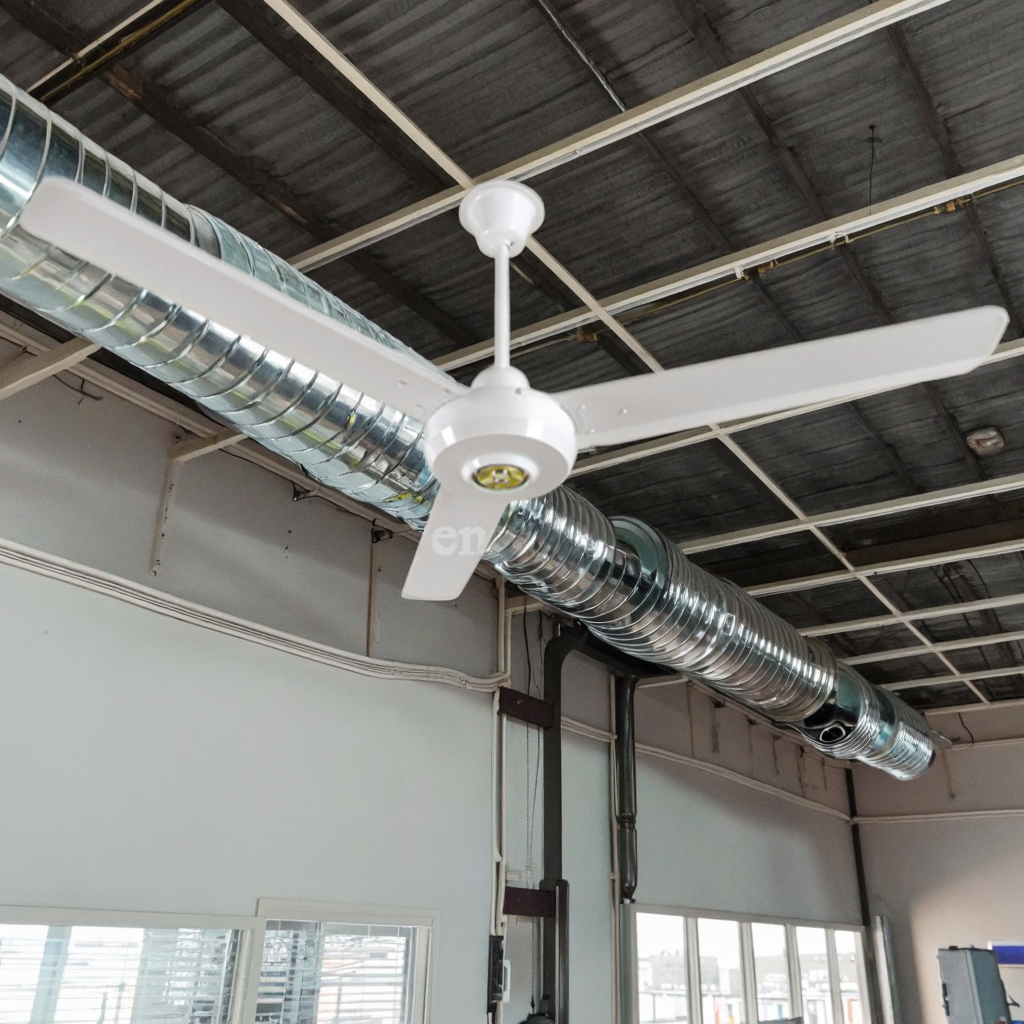 Hot Sale Electric Metal 56" Ceiling Fan with 3 Blades Mechanical Control Quiet Design for Household &amp; Hotel Use