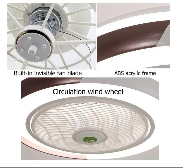 Ceiling Fans with Lamps, Low Profile Ceiling Fan with Light and Remote