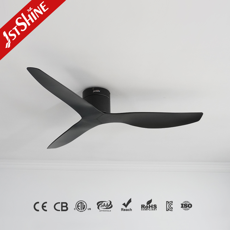 1stshine Ceiling Fan Low Profile 3 ABS Blades Smart Remote Control Space Saving DC Ceiling Fan