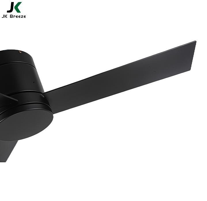 JK ZS-46-21001NL-BK Modern 220 Volts 46 Inch Decorative 3 Plywood Blades Ceiling Fan Remote Control Dc Indoor Ceiling Fan