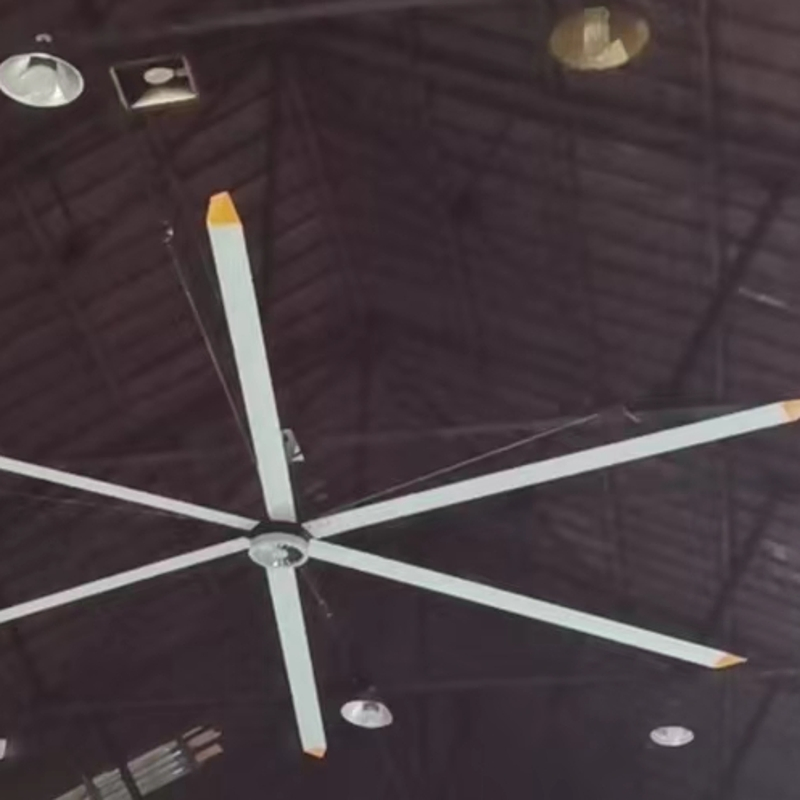 Industrial Grade Large Ceiling Fan with Remote Control Functionality