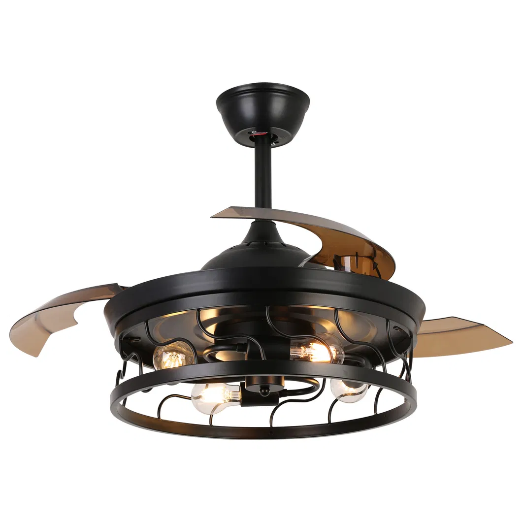 Invisible Ceiling Fan with LED Lighting