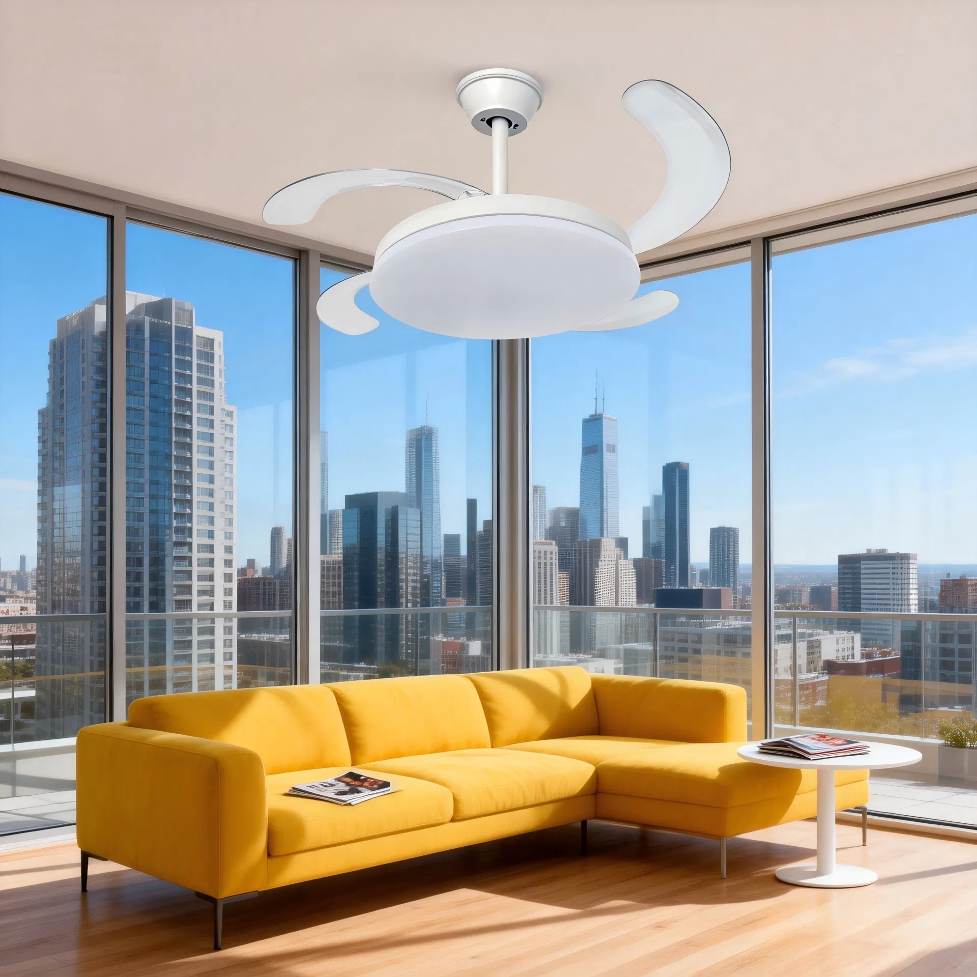 Ceiling Cooling Fan Light Display 3