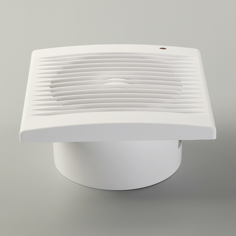 Compact White Energy-Efficient Ceiling Exhaust Fan for Restaurants