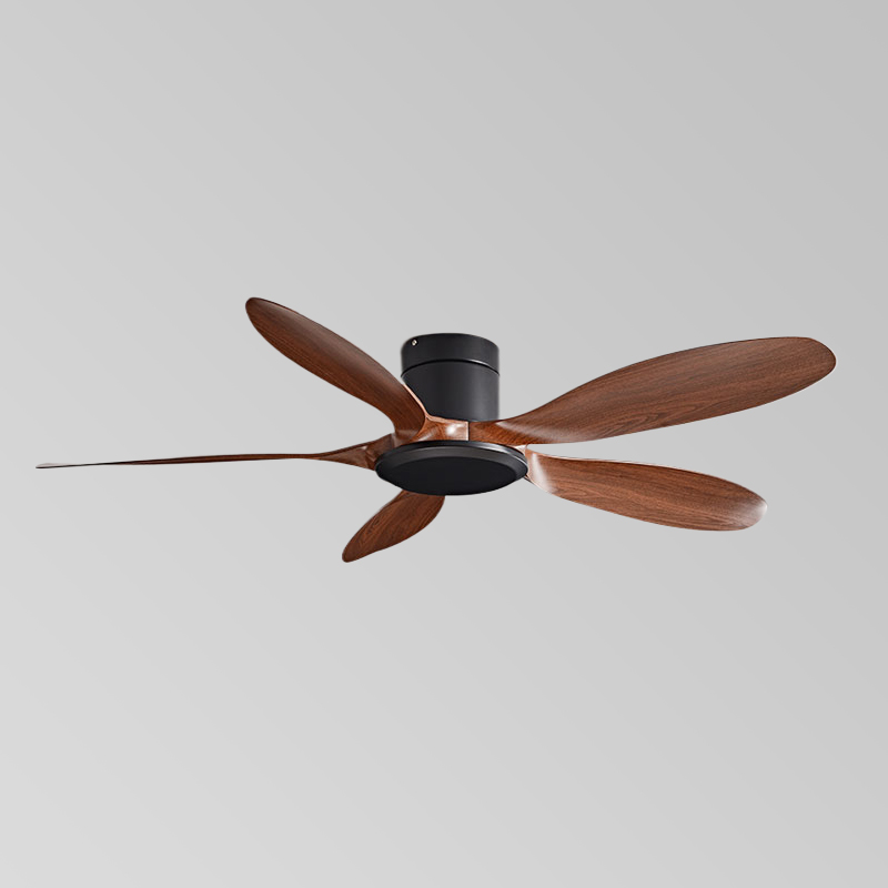 Wood BLDC Ceiling Fan NO Light Ventilador DE Techo Wooden Modern Ceiling Fan Without Light and Remote Control for Living Room