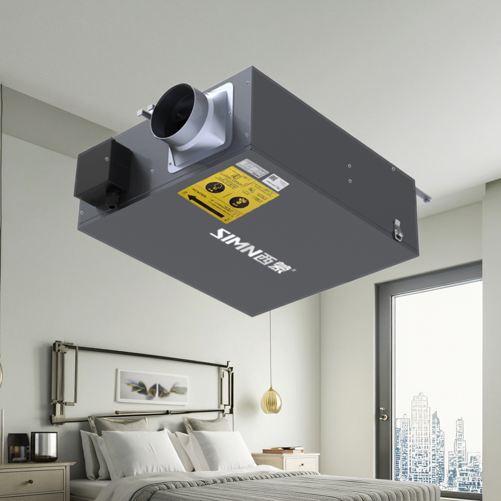 Remote Controlled Duct Fan Metal Blades Ceiling Mount Low Noise 22-31(dB(A)) Lightweight Durable 1 Year Warranty