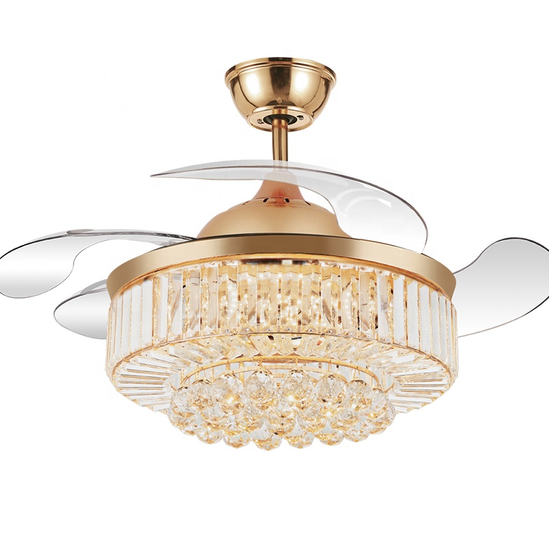 Good Prices Hanging Decor Light with Ceiling Fan Decorated Pendant Full Fancy Led Ceiling Light and Fan for Indoor Home