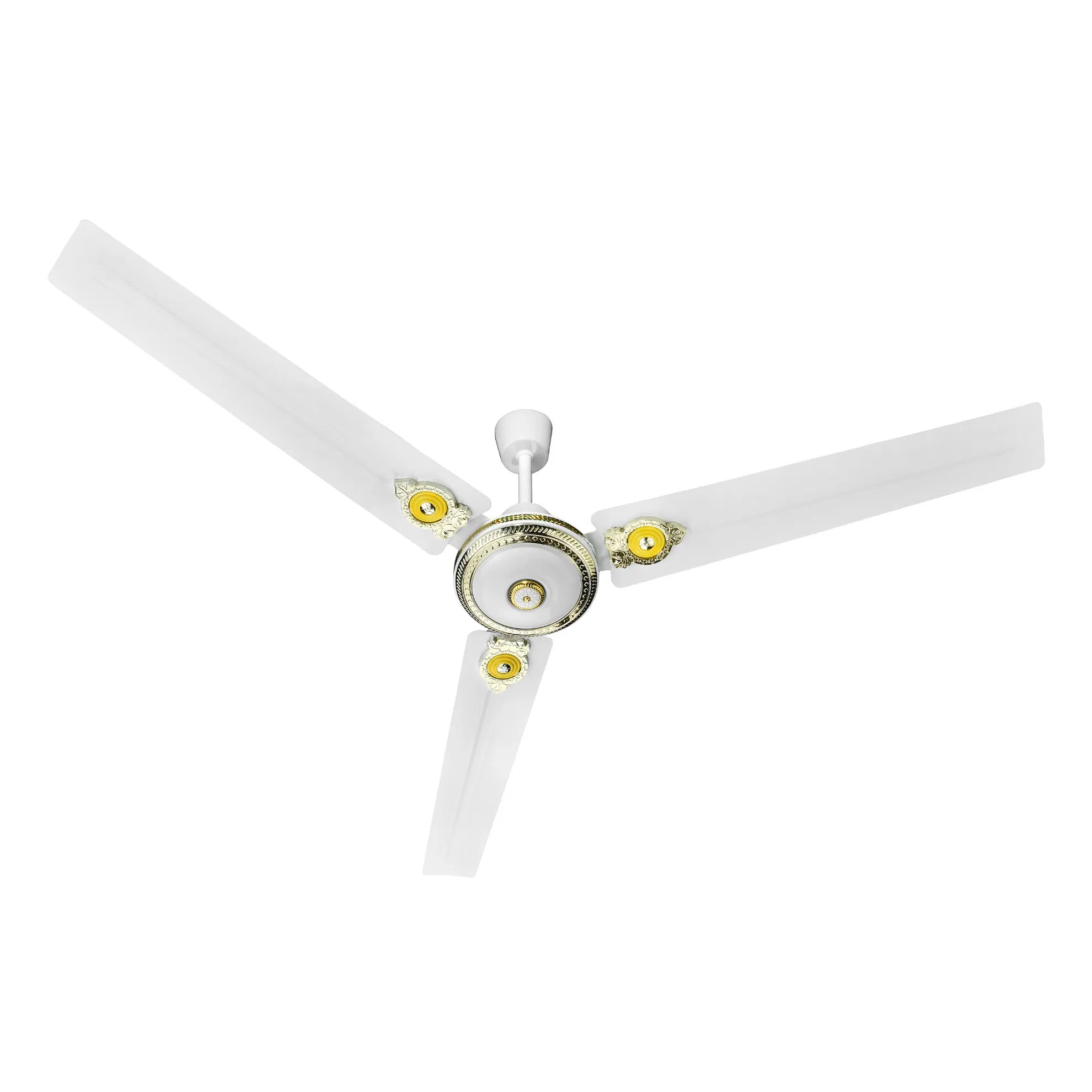 56 Inch 12V DC Adapter with Remote Control Solar Ceiling Fan DC-CF20