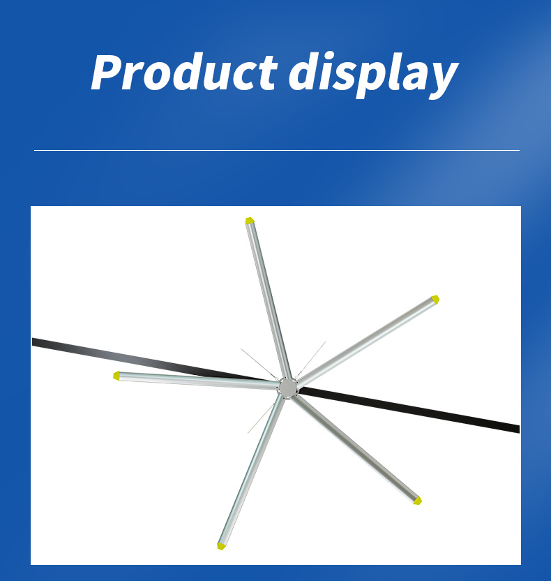 8FT 9FT 10FT Low RPM Wholesale HVLS Commercial Ceiling Fan