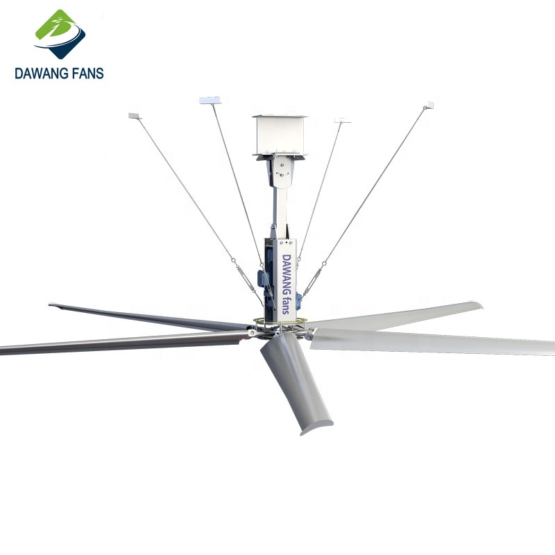 Universal Beam Industrial Air Cooling Ceiling Hvls High Volume, Low Speed Fans in Philippines Dawangfans 1.5KW/1.1KW 8FT-24FT