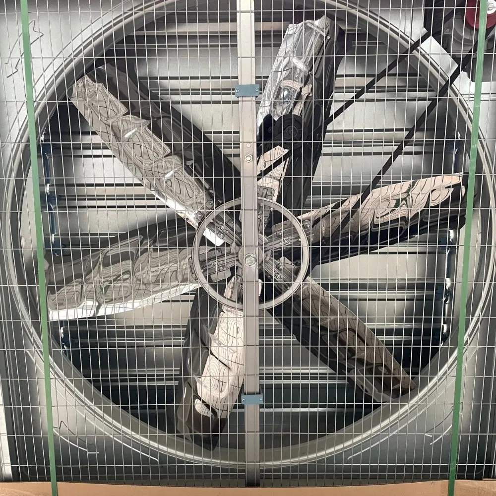 Low Profile Drop Hammer Exhaust Fan for Ceiling Mounting in Parking Garages