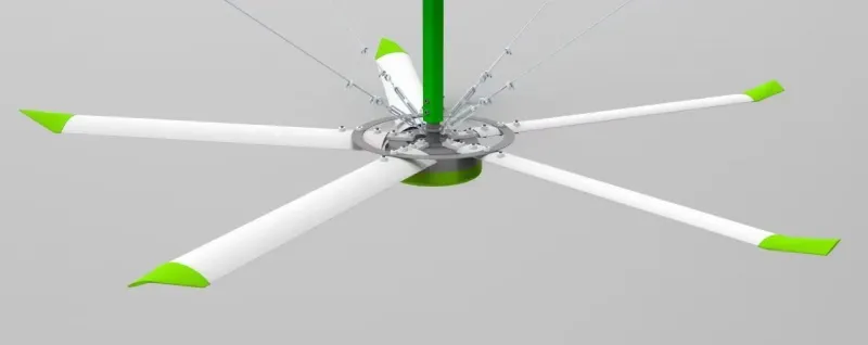 24FT High-Performance Big Ceiling Fan - Ideal for Commercial and Residential Use