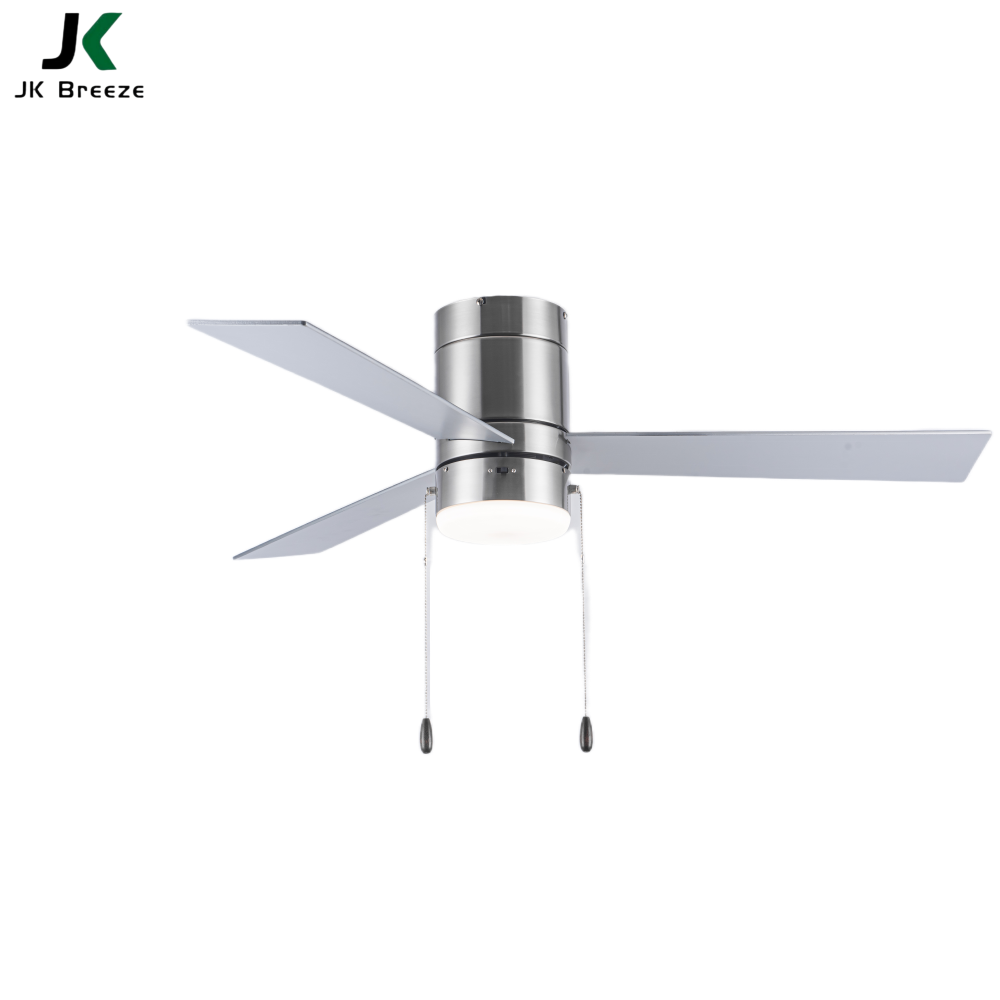 JK ZS-46-22001BN Modern Home Decor 46 Inch Blade Fan Lamp Led Ceiling Fan With Light