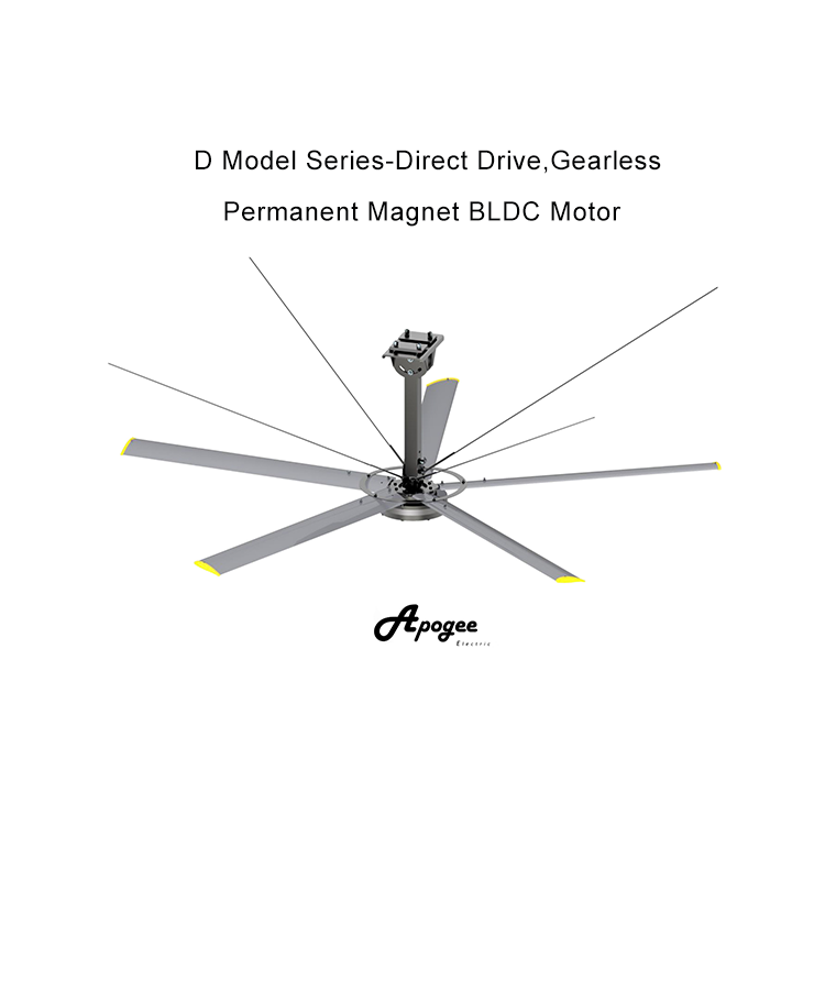 BLDC Technology HVLS Fan
