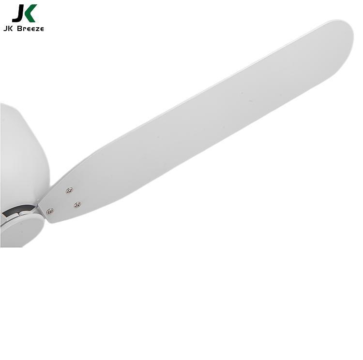 JK ZS-52-22021B-WH 52inch 3 Plywood Blades Energy-saving White Decorative Ceiling Fan Ceiling