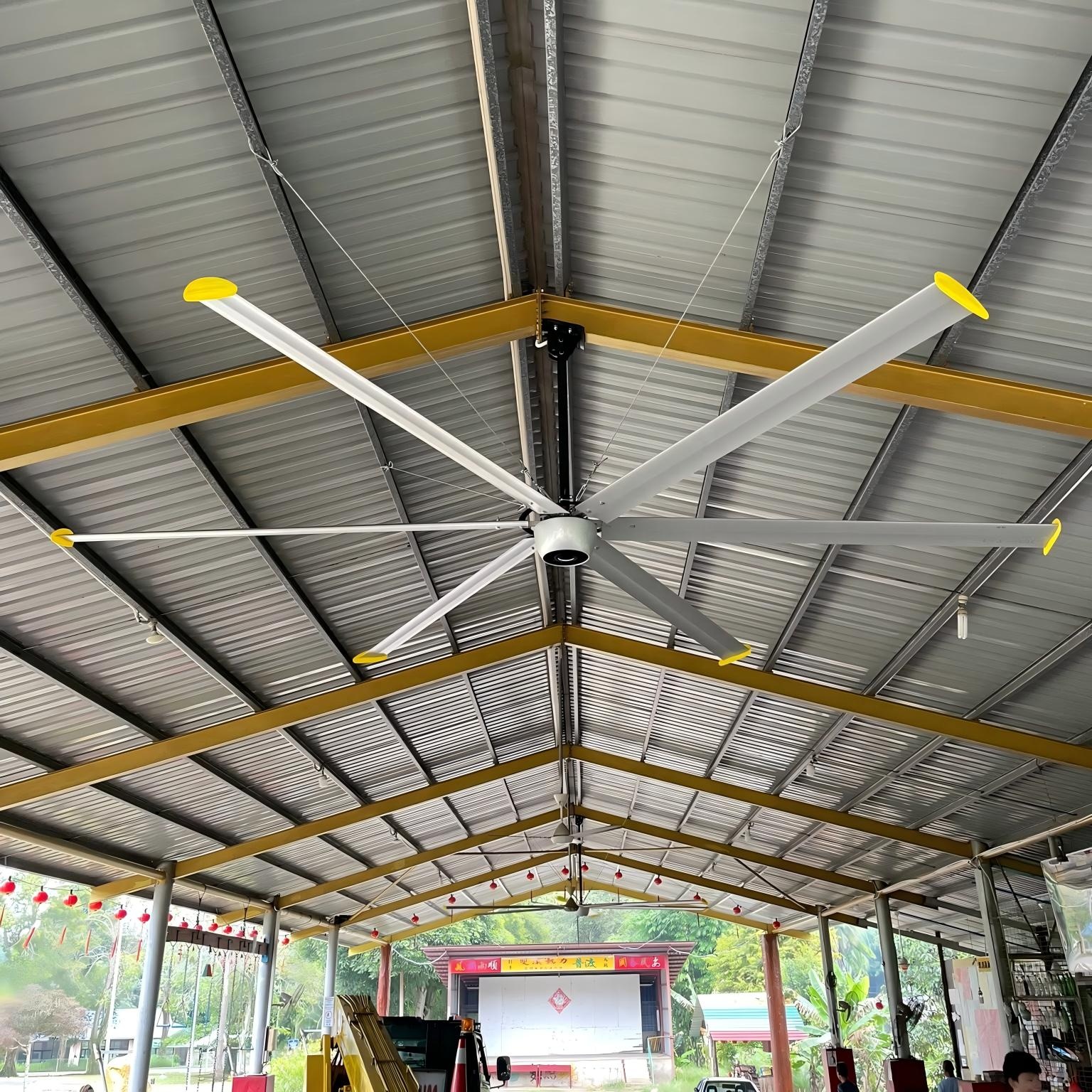 110V/220V BLDC DC Motor 2.5m 8ft HVLS Ceiling Fan Price Philippines