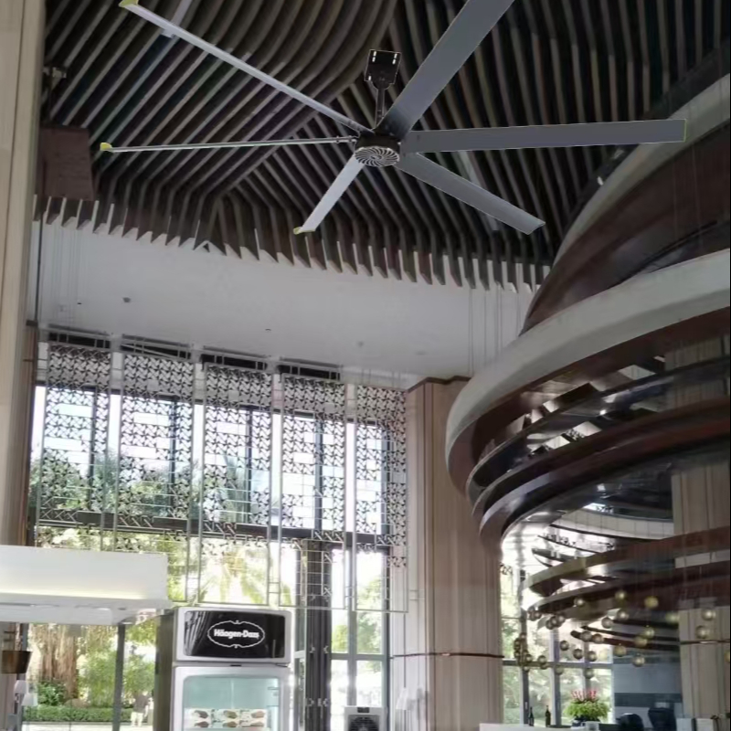 24FT High-Performance Big Ceiling Fan - Ideal for Commercial and Residential Use