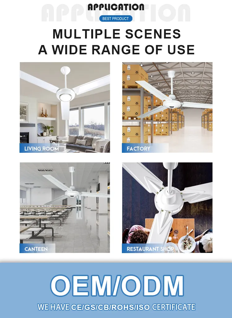 Industrial Ceiling Fan Detail 2