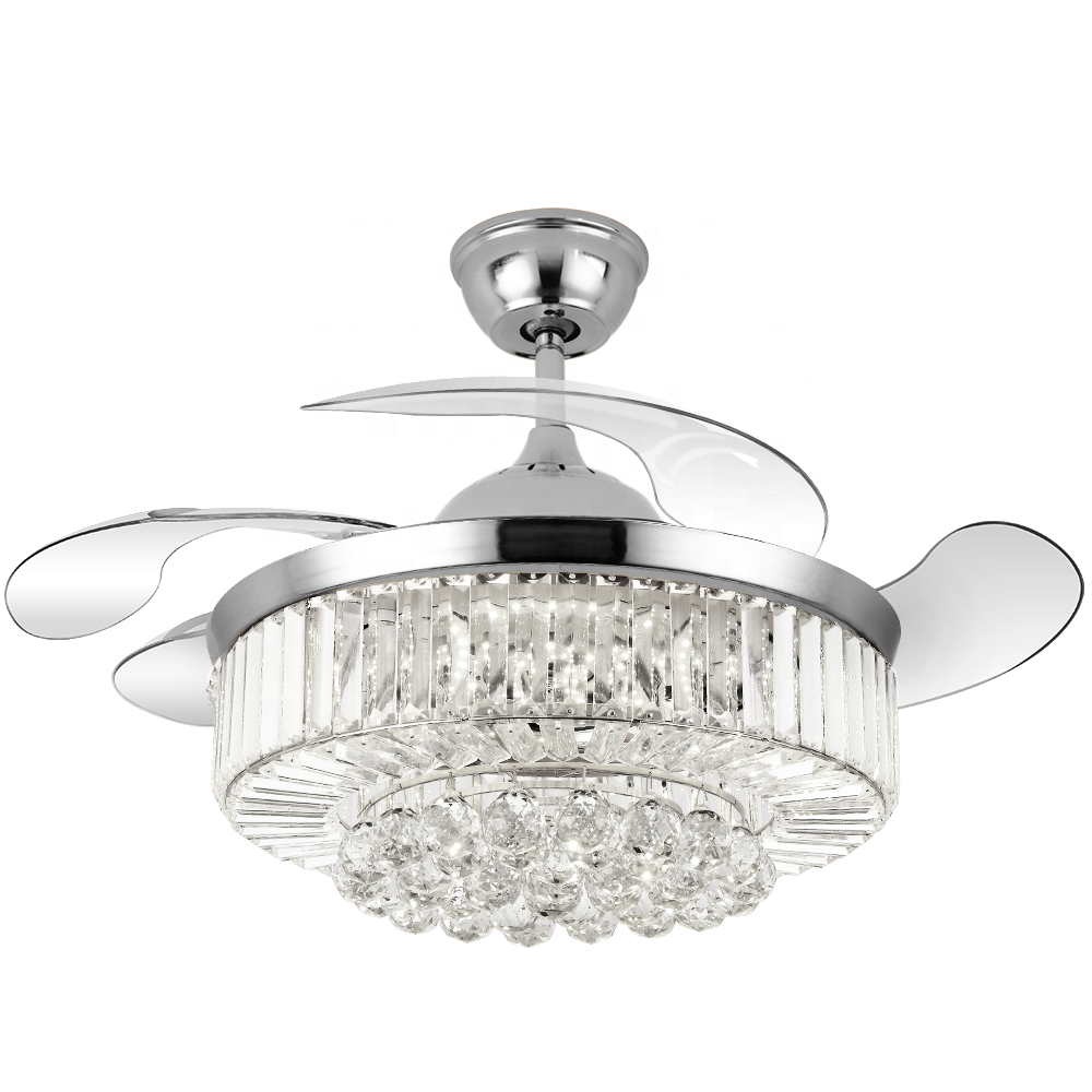 Good Prices Hanging Decor Light with Ceiling Fan Decorated Pendant Full Fancy Led Ceiling Light and Fan for Indoor Home