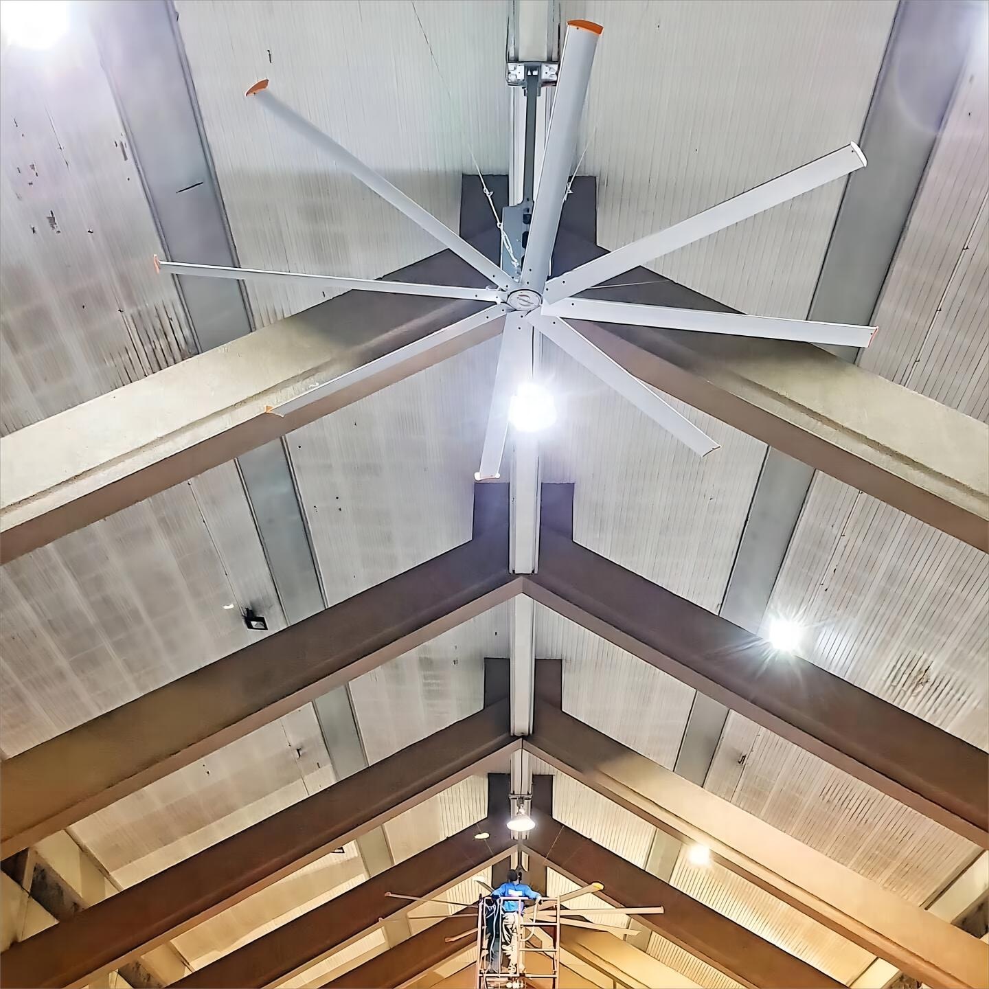 Wholesale Big Ceiling Fan Reversible Giant Hvls Large Industrial Ceiling 24ft Fan