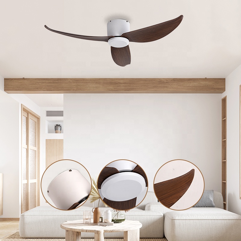 Electric Household Ceiling Fan with Inverter DC Motor Smart Remote Control Energy Saving &amp; App-Controlled