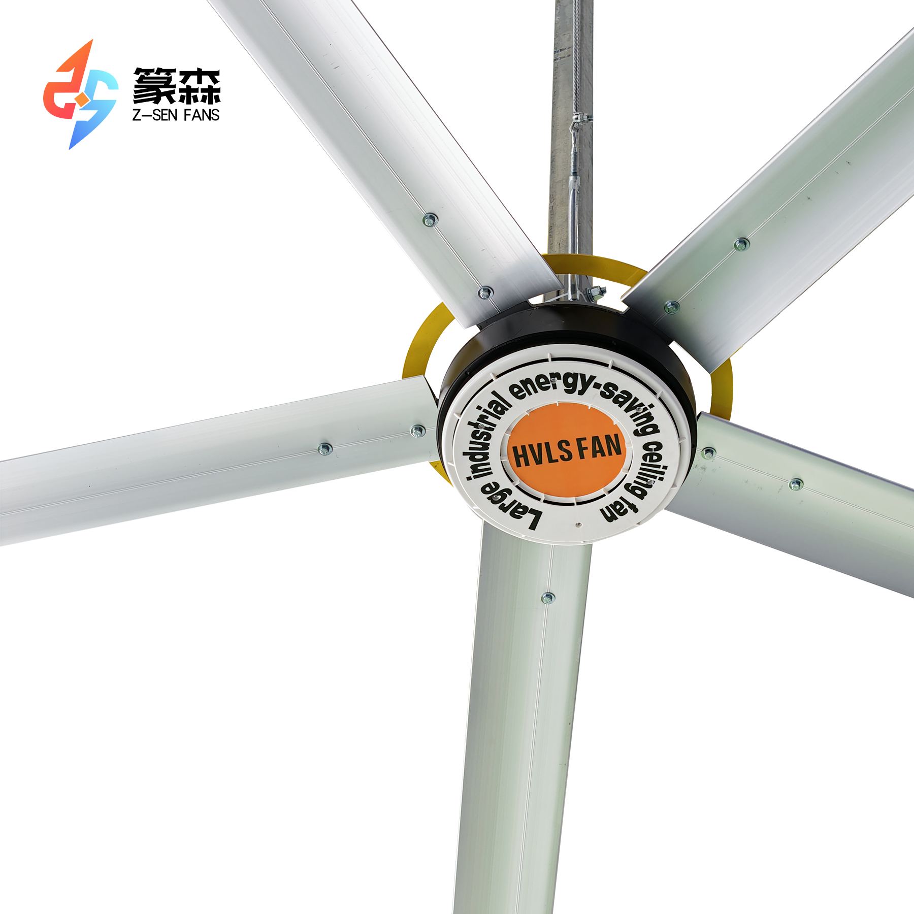 20ft/6.1m Diameter Energy Saving Aluminum Alloy Blades Low Noise Motor Ceiling Fans with Touch Control Ventilation Solution