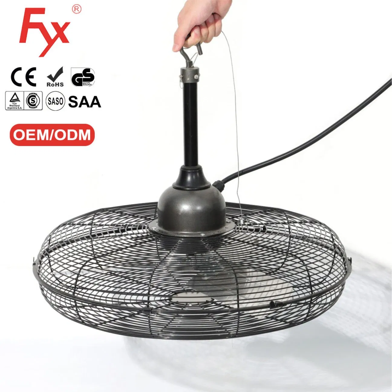 Robust Design Cooling Fan Flush Mount Ceiling Fan Industrial Fan