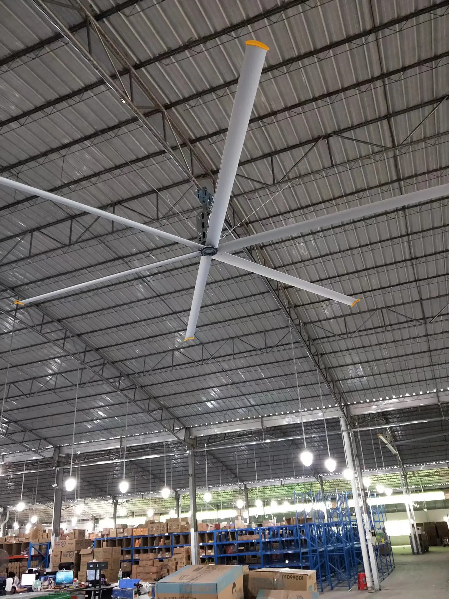 Shandong Supplier 20'' High Volume Big Hvls Celling Fan Low Speed Fan
