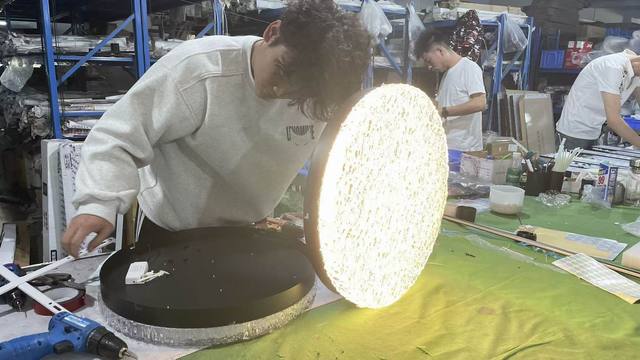 Fanpro Light ceiling fan assembly line production process quality control