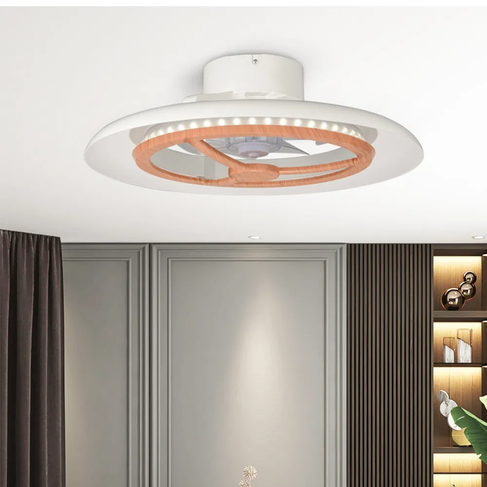 Modern Bedroom Dimmed Chandelier Fan Smart Ceiling Fan with Lights Remote Control RGB LED Ceiling Fans