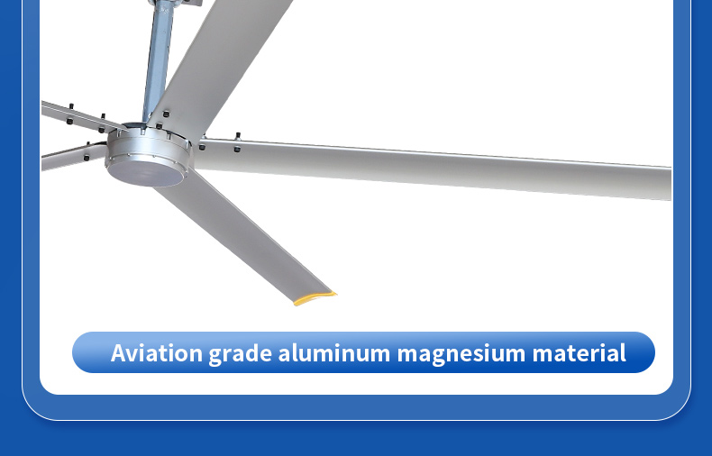 8FT 9FT 10FT Low RPM Wholesale HVLS Commercial Ceiling Fan