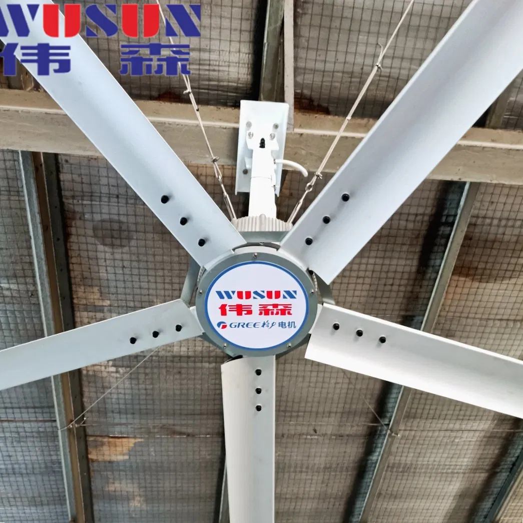 20FT Heavy Duty Large Industrial Ceiling Fan 6300mm - Factory Price Big Commercial Fans for Indoor/Outdoor Use