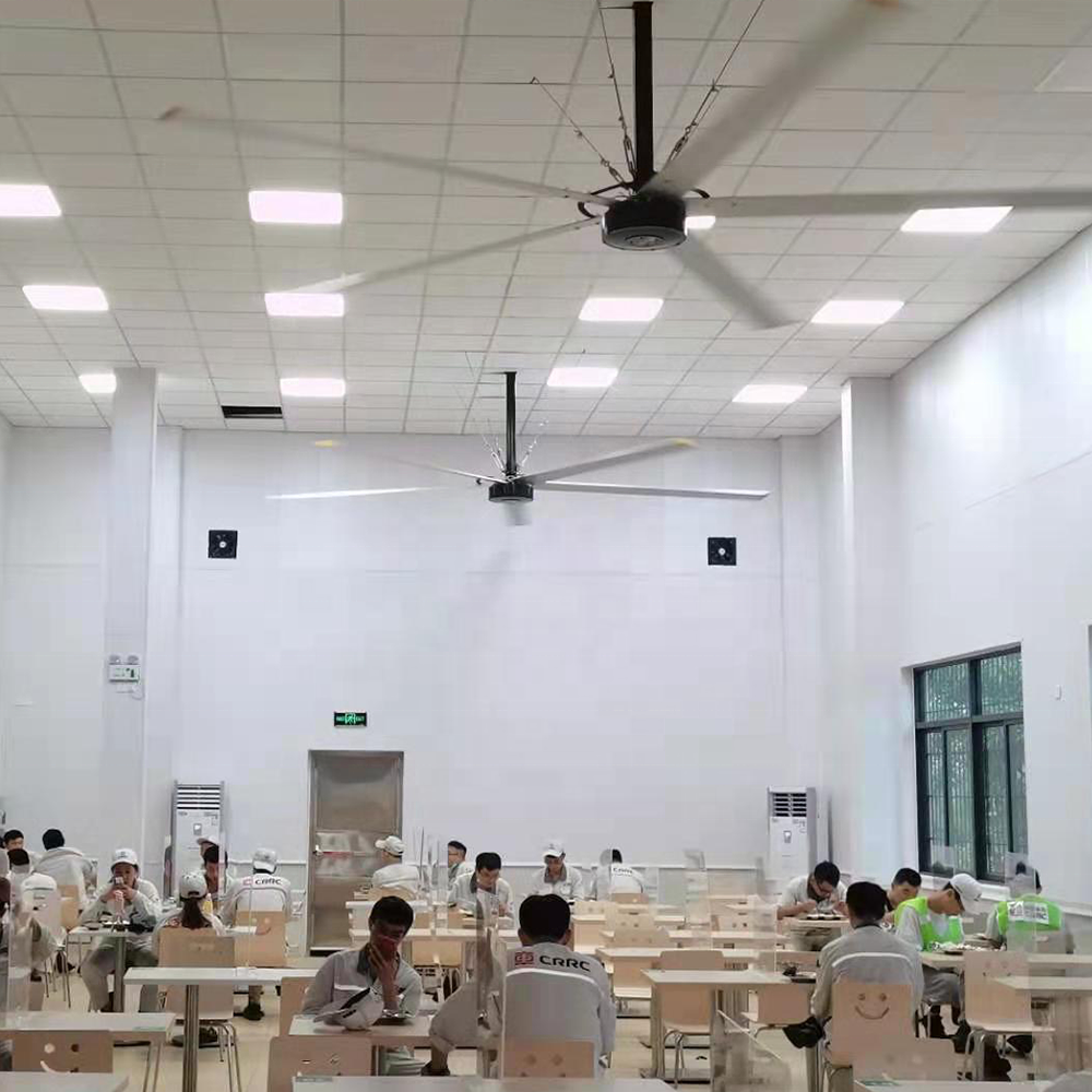 Great Size High Volume Low Speed HVLS Outdoor Ceiling Fan for Dinning Room