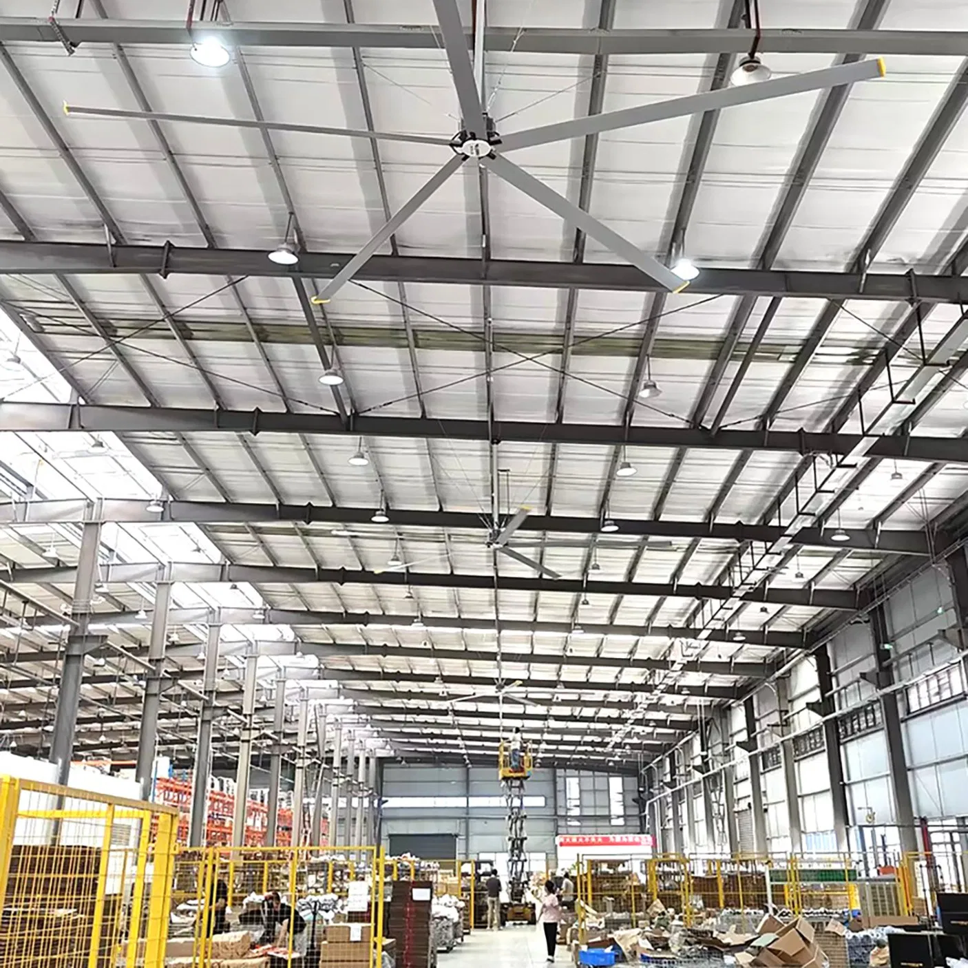 13FT Big Acj Fans Outdoor Indoor School and Gym Commercial Hvls Ceiling Fan Big Fans